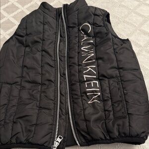 Calvin Klein Kids Black Puffer Vest